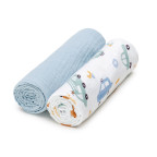 T-TOMI BIO Muslin diapers Traffic