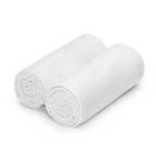 T-TOMI Cloth towels TETRA EXCLUSIVE COLLECTION White + White